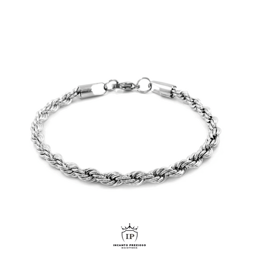 BRACCIALE 3MM ACCIAIO INOSSIDABILE